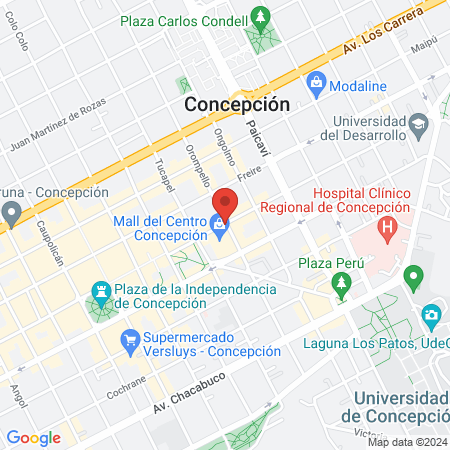 Aurora Estética - Concepcion map