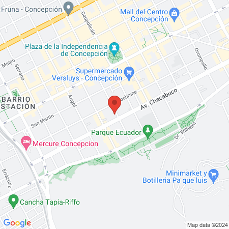 Centro de estética Bellus map