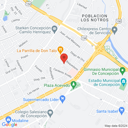 El HIDALGO BARBERIA map