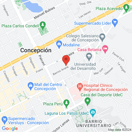 NahuenSalud map