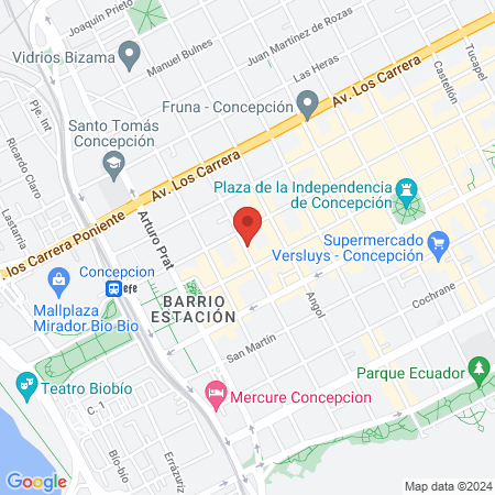 Vacunatorio Israel map