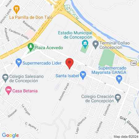 HOSPITAL VETERINARIO CONCEPCIÓN map