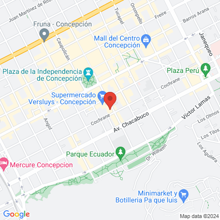 Clínica Santis map
