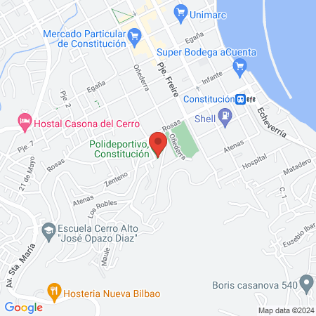 Polideportivo, Constitución map