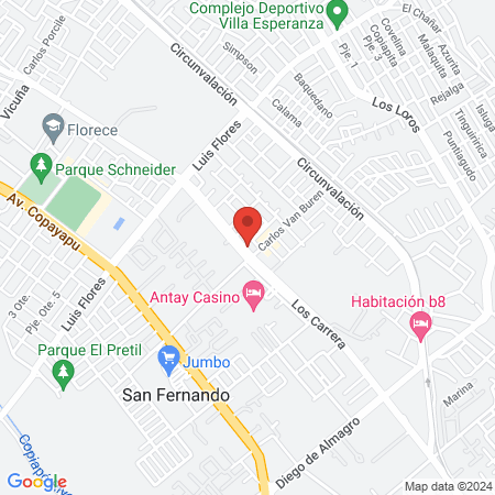 Peluquerias “Nueva imagen” map