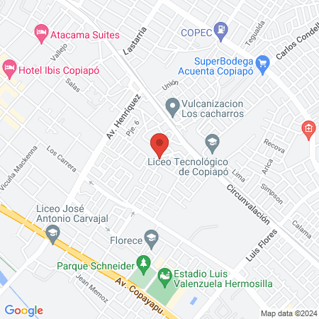 Centro depilaciones isis map