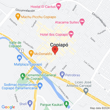 Skinnydog barber shop & tattoo map