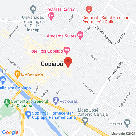 Barbería y Salón CW map