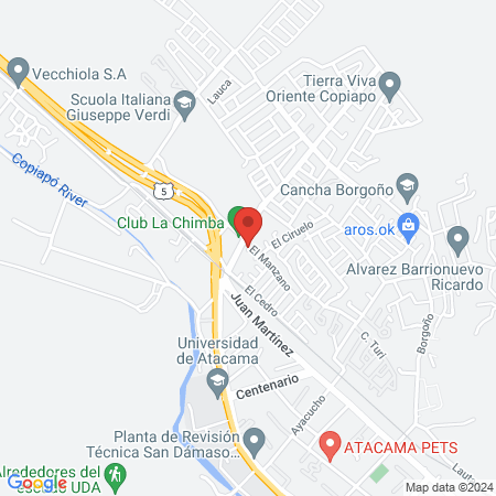 peluquería y salón de belleza map