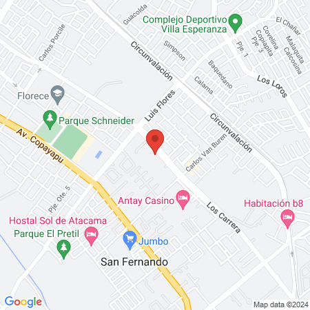 Piscina Narken map