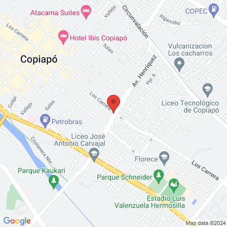 Veterinaria Pimiento map