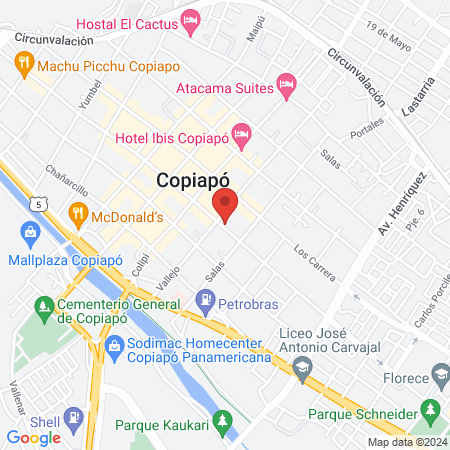 Berardi Carreno Luis Patricio map