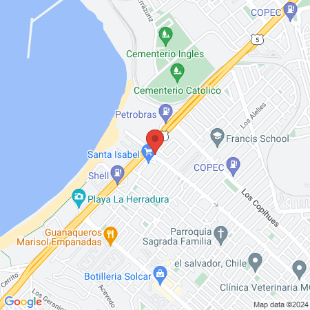 Euroestetica Coquimbo map