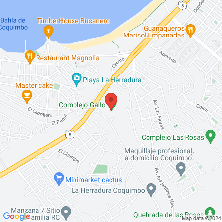 Complejo Gallardo map