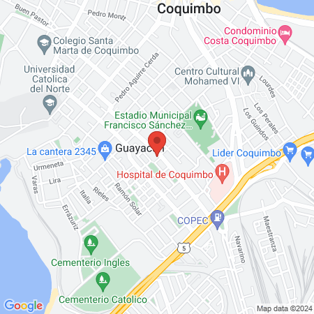 Centro Medico El Llano map