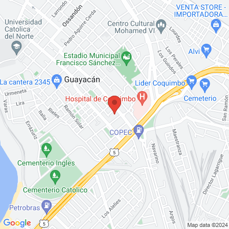 Clinica Veterinaria Coquimbo map