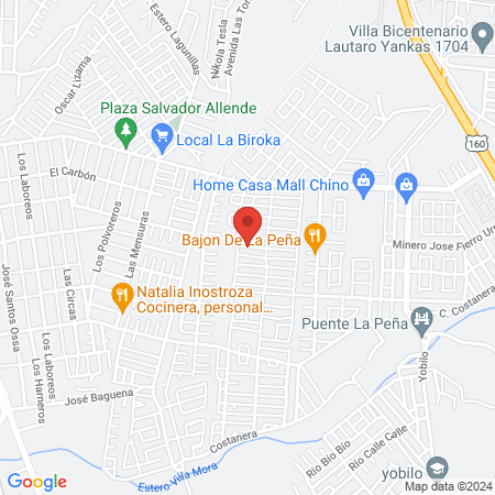 Pasaje Minero Jorge Figueroa Contreras #958, Parque Cousiño map