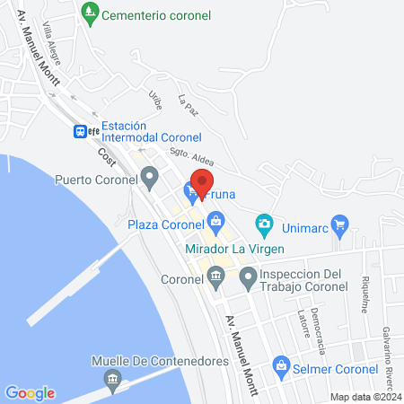 Isapre Banmédica map