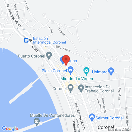 Centro Medico ABI MED Coronel map