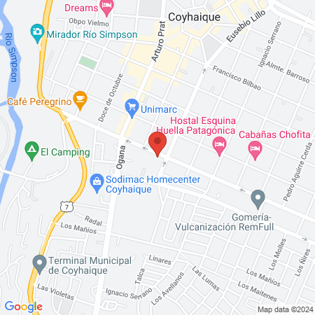 Peluquería la lupe map