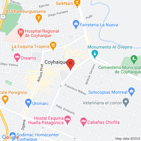 ISIDORA Dermoestética map