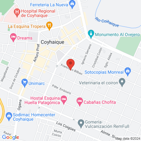 Gimnasio Vitasan map