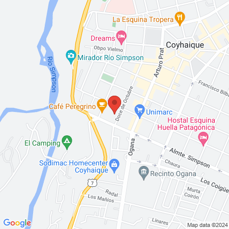 Clínica Veterinaria Patagonia map