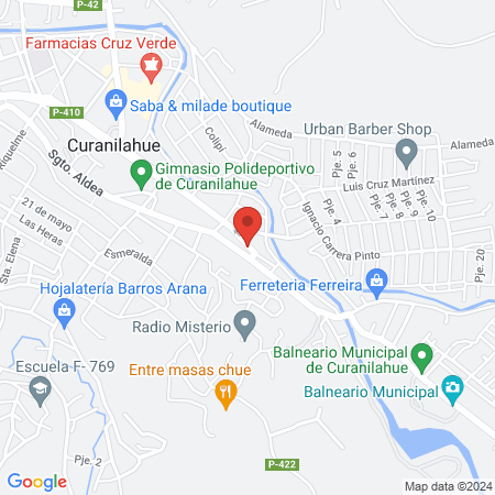 Centro Médico-Kinésico-Quiropráctico BodyRehab Curanilahue map