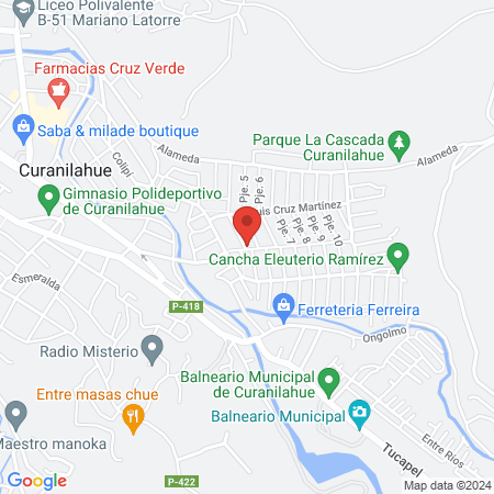 Cesfam Eleuterio Ramirez map