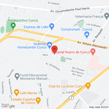 Centro Spa Roxana map