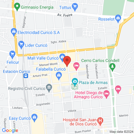 Peluquerías Ariel map