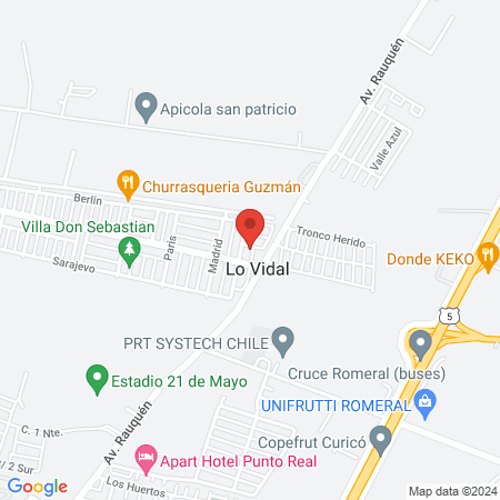 Barbería Rulos Style map