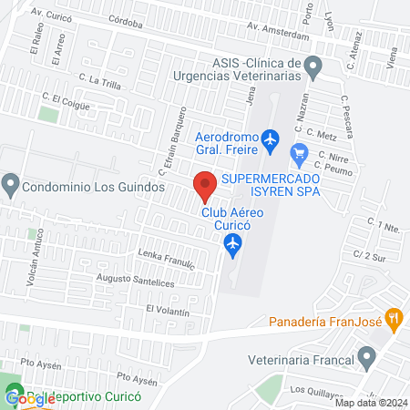 Peluqueria Fran Wartemberg map