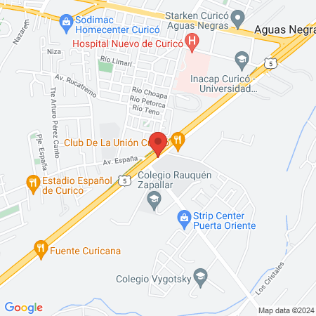 Complejo los vidales map