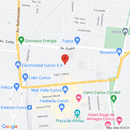 Gimnasio Brutal map