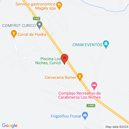 Piscina Los Niches, Curicó map