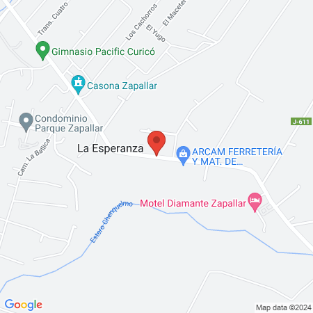 Ashtanga Yoga Curicó map