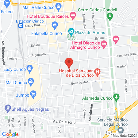Clinica Axis Curico map