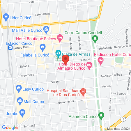 La Araucana Salud map