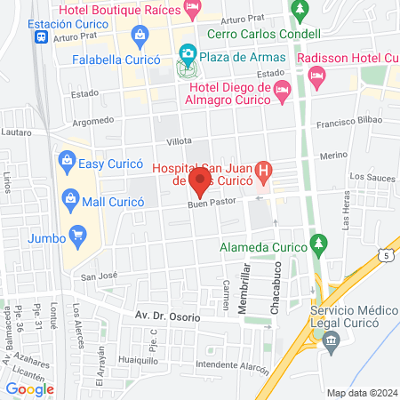 Centro Medico Kinesico Sandra Parada map