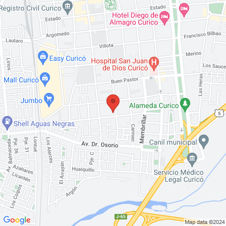 Centro Inau map