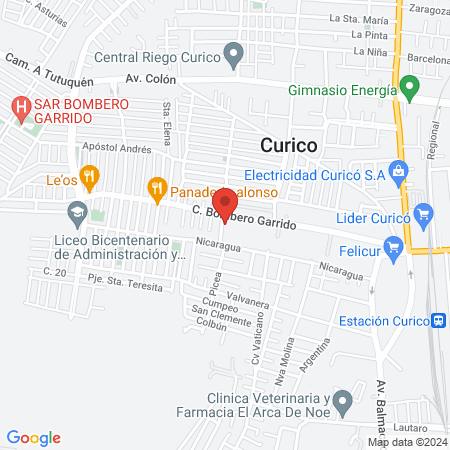 CRK Curicó map