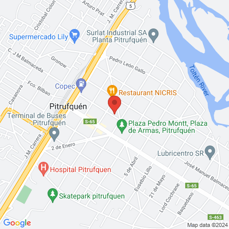 Peluquería y Barbería Drazen BarberShop Pitrufquén map