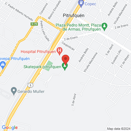 Dra. Catalina Andrighetti Ferrada, Dermatólogo map