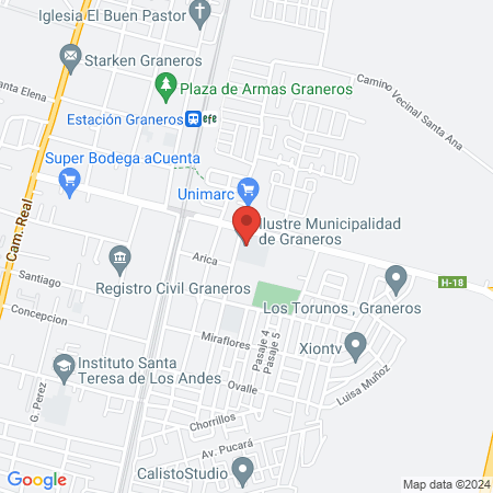 Veterinaria Municipal de Graneros map