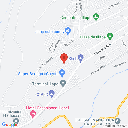 Gimnasio Centro Xtremo map