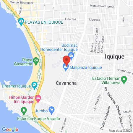 Clínica Belenus | Iquique | Depilación Láser map