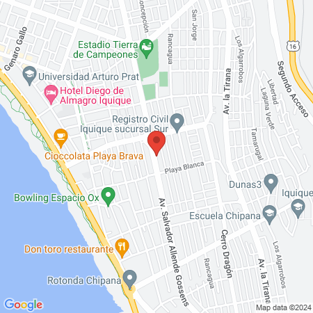 Salon de belleza Turco map