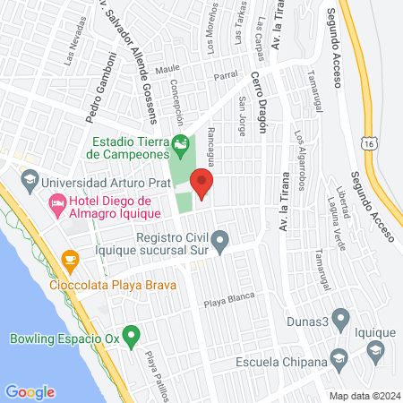 Casa del Deportista map