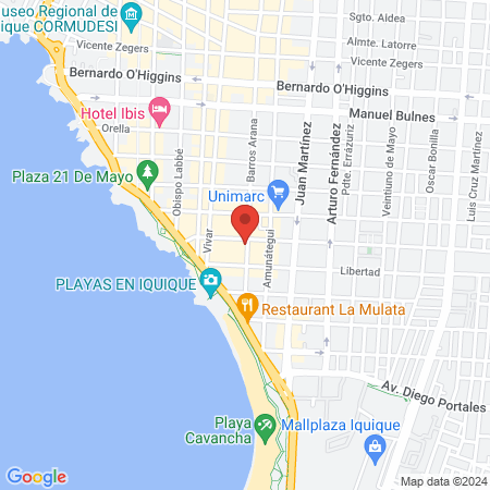 Jorge Eulogio Heredia Cabezas, Dentista map